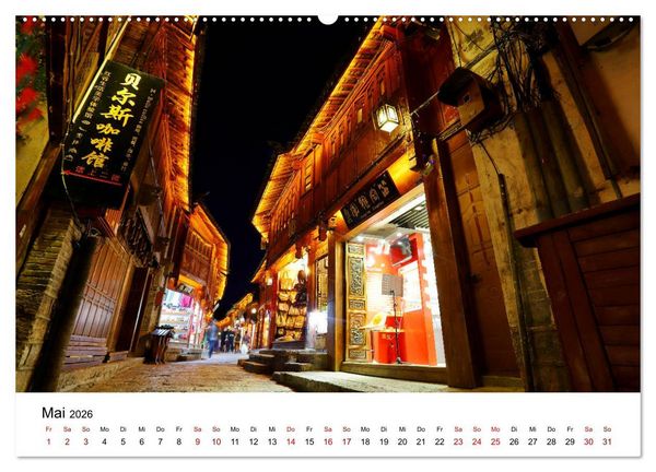Produktbild: Wildes China (hochwertiger Premium Wandkalender 2026 DIN A2 quer), Kunstdruck in Hochglanz
