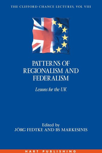 Produktbild: Patterns of Regionalism and Federalism