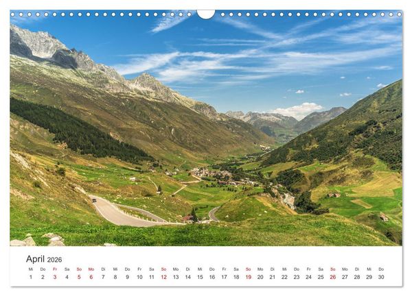 Produktbild: Schweizer Alpenp&auml;sse (Wandkalender 2026 DIN A3 quer), CALVENDO Monatskalender