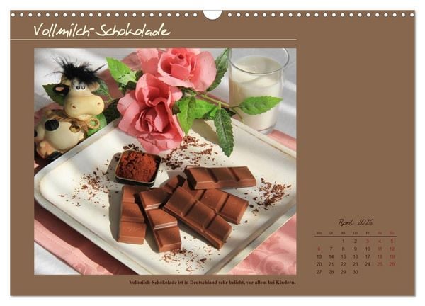 Produktbild: Schokolade - aus der Kakaobohne (Wandkalender 2026 DIN A3 quer), CALVENDO Monatskalender