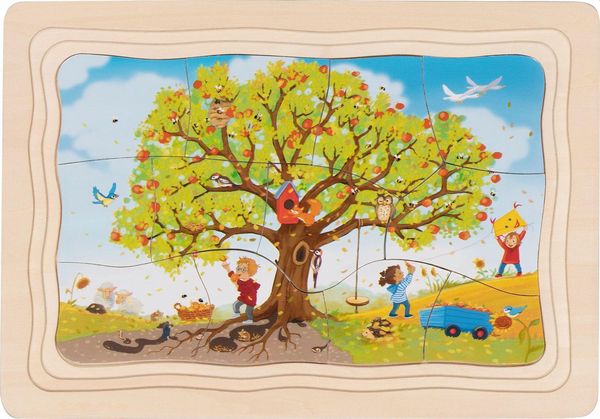 Produktbild: Schichtenpuzzle Mein Apfelbaum