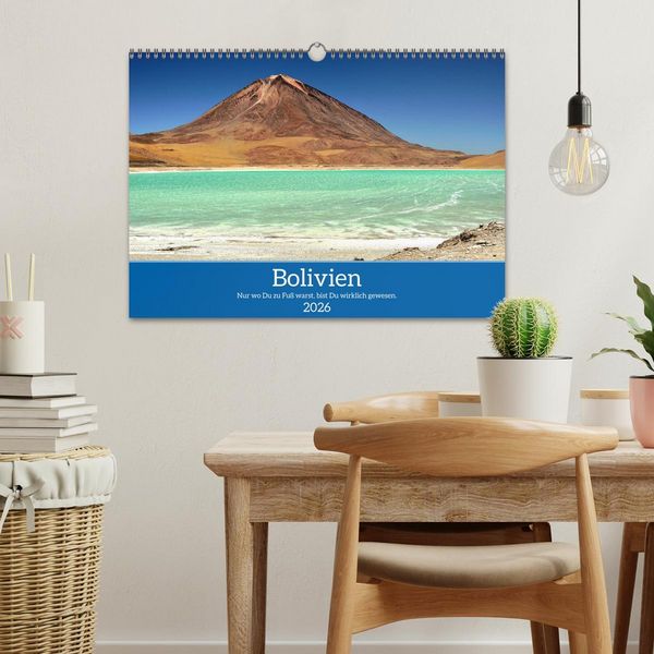 Produktbild: Bolivien - Eine Wanderreise (Wandkalender 2026 DIN A3 quer), CALVENDO Monatskalender