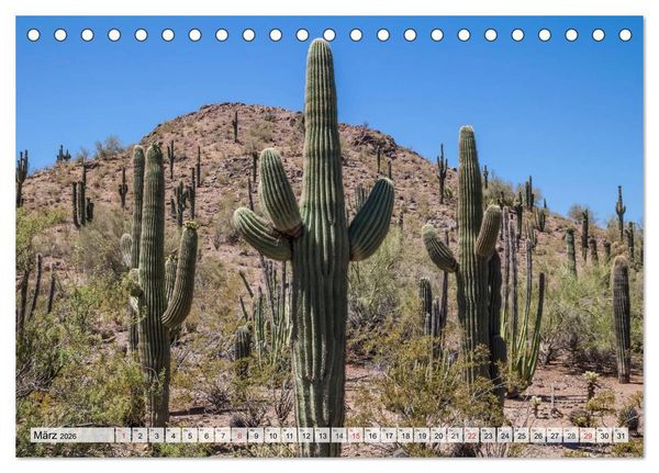 Produktbild: ARIZONA UND UTAH Ein einzigartiges Erlebnis (Tischkalender 2026 DIN A5 quer), CALVENDO Monatskalender