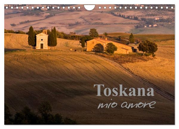 Produktbild: Toskana - mio amore (Wandkalender 2026 DIN A4 quer), CALVENDO Monatskalender