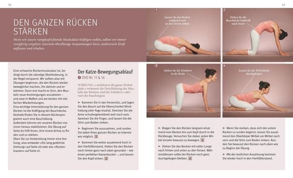 Produktbild: Yoga f&uuml;r den R&uuml;cken (mit DVD)
