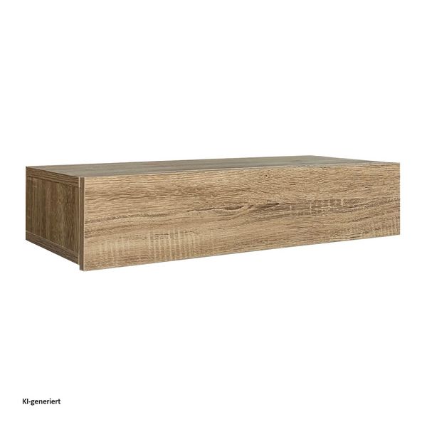 Produktbild: HTI-Living Wandregal mit Schublade 60 cm Sonoma Wandregal mit Schublade 60 cm Sonoma