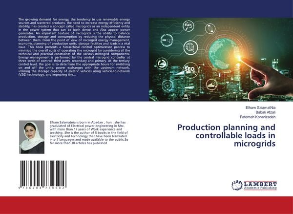 Produktbild: Production planning and controllable loads in microgrids