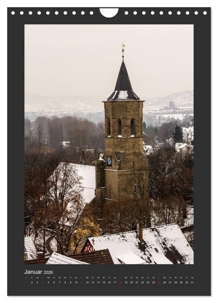 Produktbild: Waiblingen - Spaziergang durch die Altstadt (Wandkalender 2026 DIN A4 hoch), CALVENDO Monatskalender