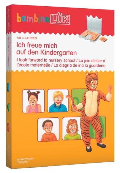 LÜK bambino Set 'Ich freu mich auf den Kindergarten'. Westermann Lernspiel