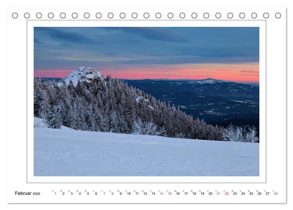 Produktbild: Rund um den Gro&szlig;en Arber (Tischkalender 2026 DIN A5 quer), CALVENDO Monatskalender