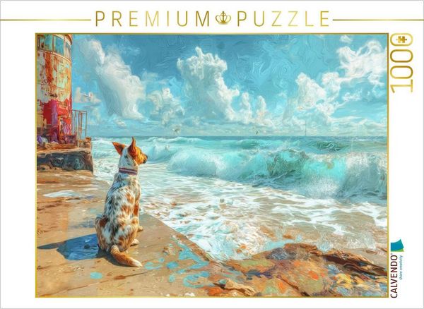 Produktbild: CALVENDO Puzzle Am Wasser | 1000 Teile Lege-Gr&ouml;&szlig;e 64x48cm Foto-Puzzle f&uuml;r gl&uuml;ckliche Stunden