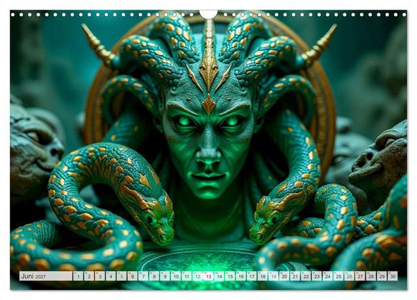 Produktbild: Perseus und Medusa (Wandkalender 2027 DIN A3 quer), CALVENDO Monatskalender