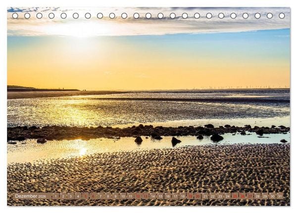 Produktbild: NORDERNEY - Meine Liebe zur Nordseeinsel (Tischkalender 2026 DIN A5 quer), CALVENDO Monatskalender