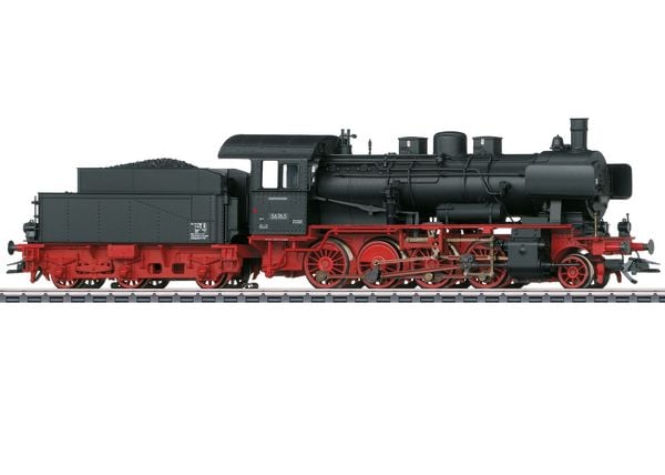 Produktbild: M&auml;rklin 37509 H0 G&uuml;terzug-Dampflok BR 56.1 der DR