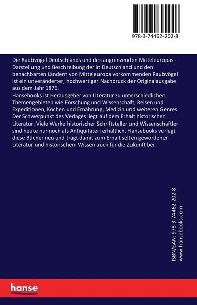 Produktbild: Die Raubv&ouml;gel Deutschlands und des angrenzenden Mitteleuropas