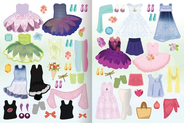 Produktbild: Sticker-Anziehpuppen &ndash; Ballerina
