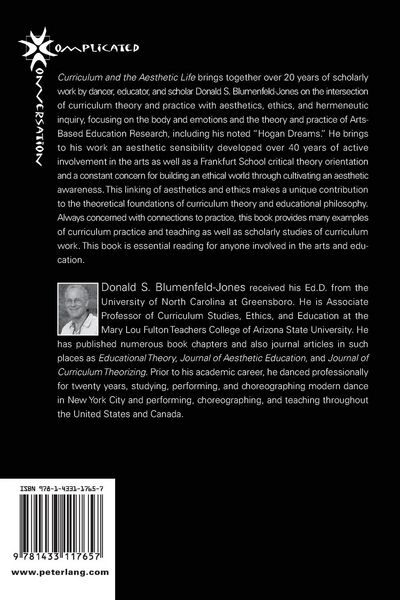 Produktbild: Curriculum and the Aesthetic Life