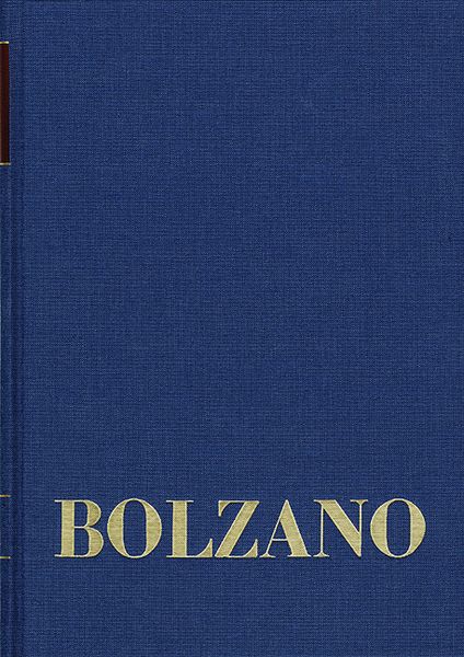 Produktbild: Bernard Bolzano Gesamtausgabe / Reihe II: Nachla&szlig;. A. Nachgelassene Schriften. Band 24,1: Erbauungsreden des Studienjahres 1818/1819. Erster Teil