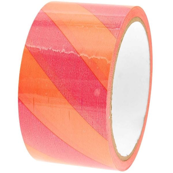 Produktbild: Paketklebeband Neon, Pink / Orange, 5 cm x 32 m