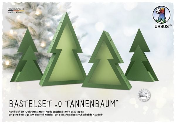Produktbild: URSUS Dekorationsartikel Bastelset O Tannenbaum