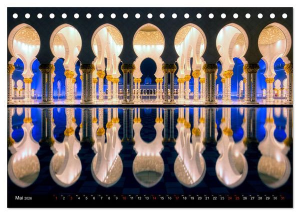 Produktbild: Bilder aus 1001 Nacht (Tischkalender 2026 DIN A5 quer), CALVENDO Monatskalender