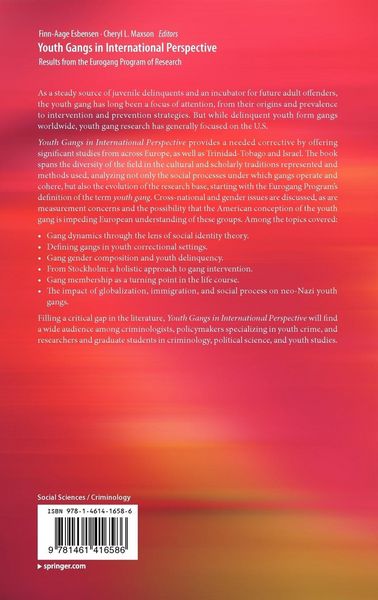 Produktbild: Youth Gangs in International Perspective