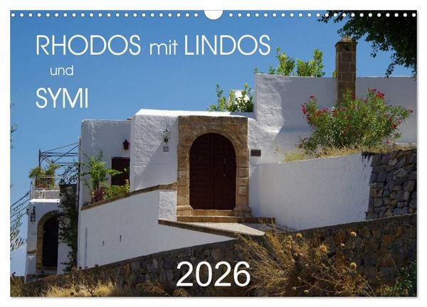 Produktbild: Rhodos mit Lindos und Symi (Wandkalender 2026 DIN A3 quer), CALVENDO Monatskalender