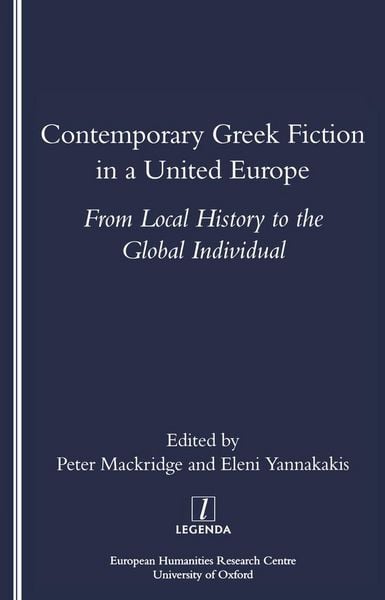 Produktbild: Contemporary Greek Fiction in a United Europe