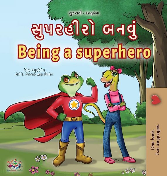Produktbild: Being a Superhero (Gujarati English Bilingual Children's Book)