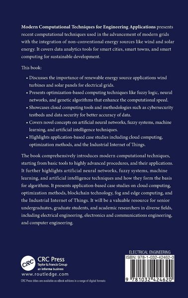 Produktbild: Modern Computational Techniques for Engineering Applications