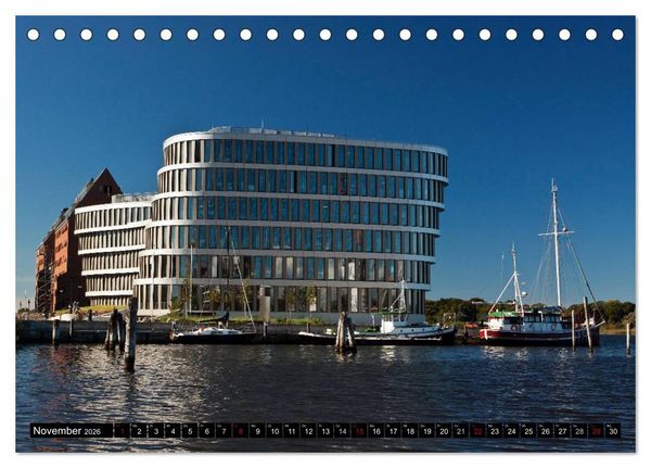 Produktbild: Deutsche Hansest&auml;dte - L&uuml;beck Wismar Rostock Stralsund (Tischkalender 2026 DIN A5 quer), CALVENDO Monatskalender