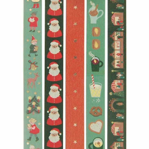 Produktbild: Tape Set Weihnachtsmarkt, Classic MIX, 5 Stk.