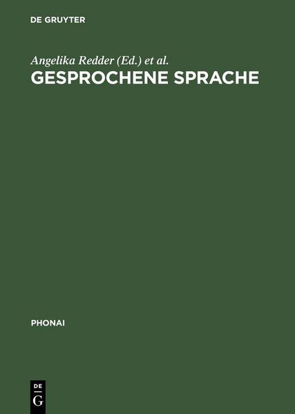 Produktbild: Gesprochene Sprache