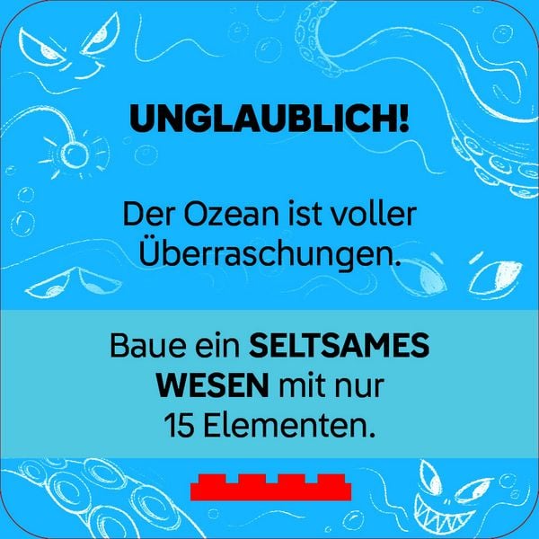 Produktbild: LEGO® - ReCreate Karten - Meer & Ozean, m. 1 Beilage