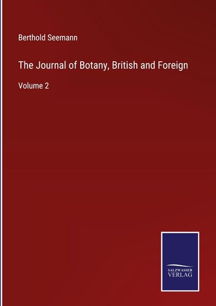 Produktbild: The Journal of Botany, British and Foreign