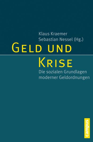 Produktbild: Geld und Krise