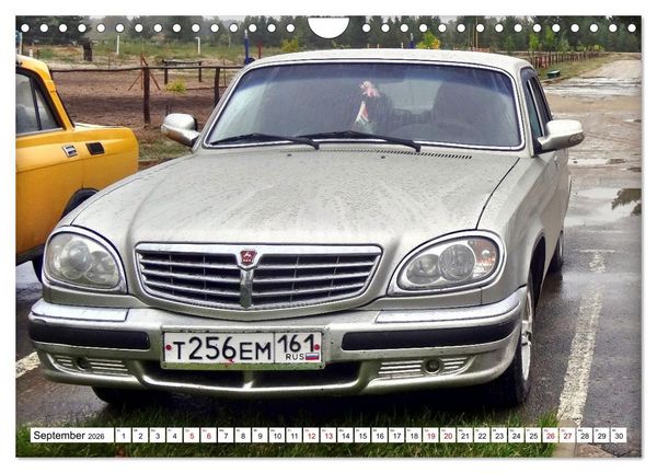 Produktbild: WOLGA - Auto-Legende der UdSSR (Wandkalender 2026 DIN A4 quer), CALVENDO Monatskalender