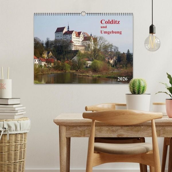 Produktbild: Colditz und Umgebung (Wandkalender 2026 DIN A3 quer), CALVENDO Monatskalender