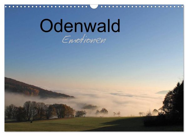Odenwald Emotionen (Wandkalender 2026 DIN A3 quer), CALVENDO Monatskalender