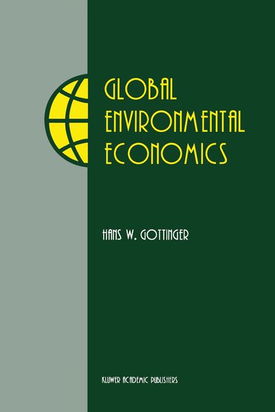 Produktbild: Global Environmental Economics