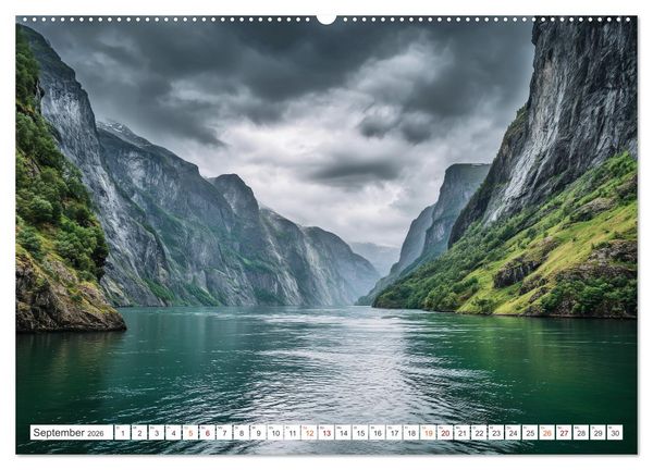 Produktbild: Ungez&auml;hmte Natur (hochwertiger Premium Wandkalender 2026 DIN A2 quer), Kunstdruck in Hochglanz