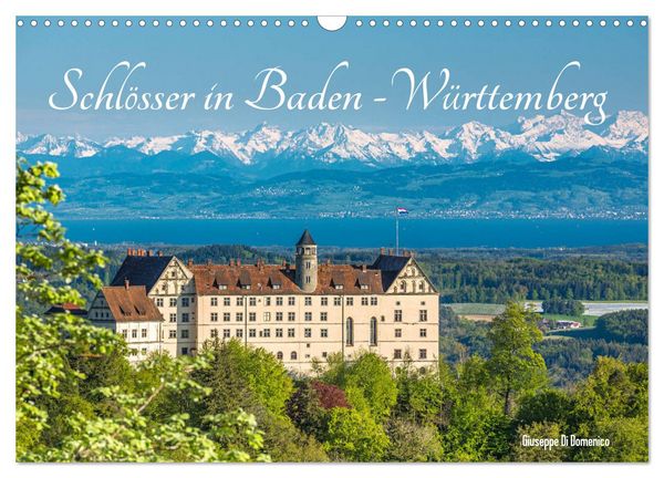 Schlösser in Baden-Württemberg (Wandkalender 2026 DIN A3 quer), CALVENDO Monatskalender