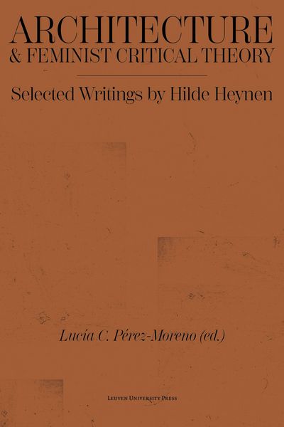 Produktbild: Architecture & Feminist Critical Theory