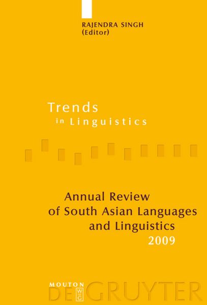 Produktbild: Annual Review of South Asian Languages and Linguistics
