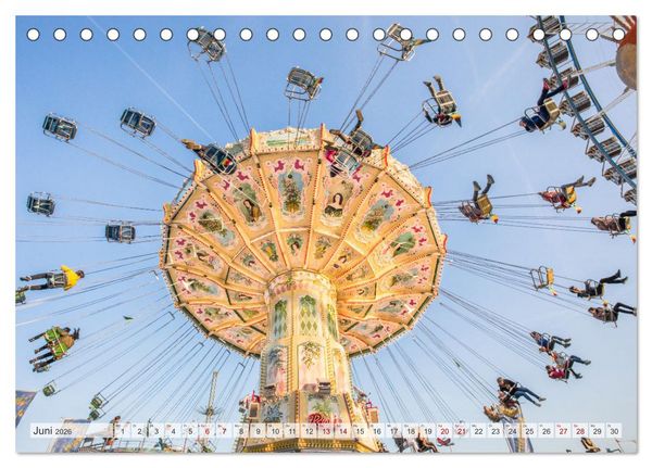 Produktbild: Kirmes Gl&uuml;ck (Tischkalender 2026 DIN A5 quer), CALVENDO Monatskalender