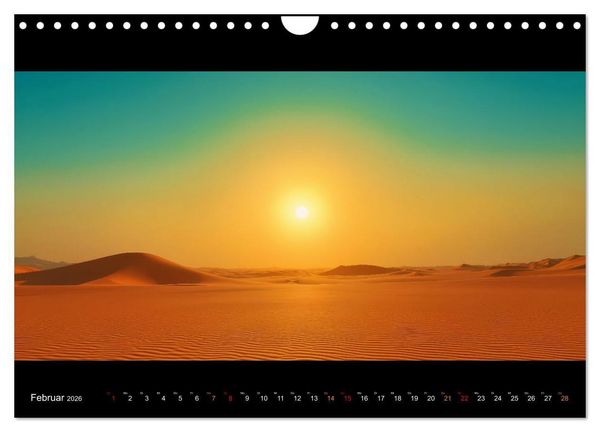 Produktbild: Puristische Landschaften (Wandkalender 2026 DIN A4 quer), CALVENDO Monatskalender