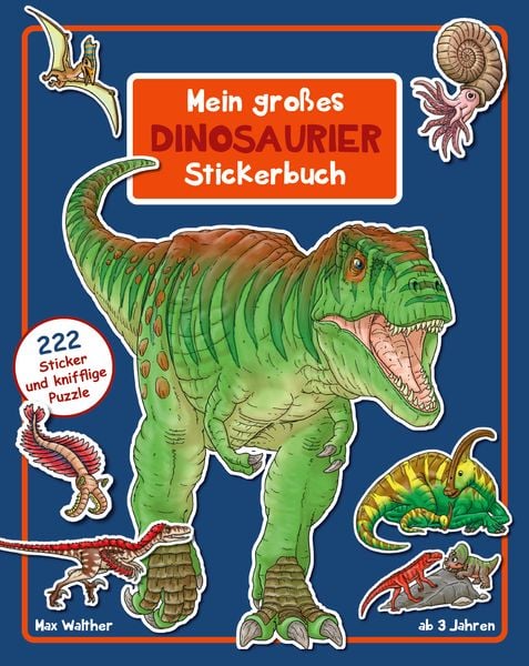 Produktbild: Dinosaurier Stickerbuch