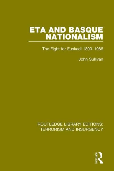 Produktbild: ETA and Basque Nationalism (RLE: Terrorism & Insurgency)