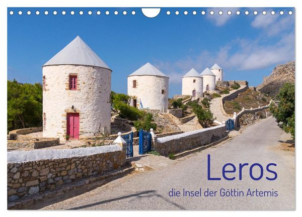 Leros - die Insel der Göttin Artemis (Wandkalender 2025 DIN A4 quer), CALVENDO Monatskalender