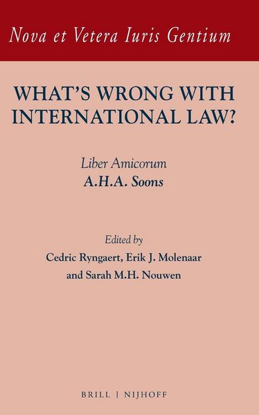 Produktbild: What's Wrong with International Law?